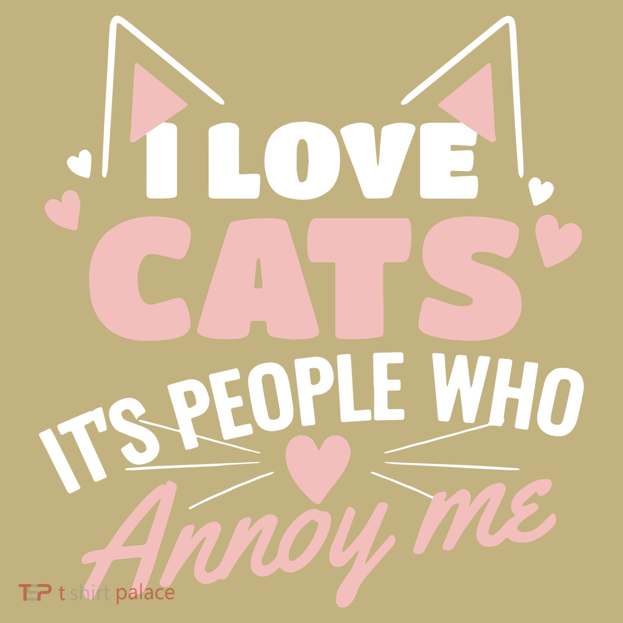I Love Cats It Is People Who Annoy Me Animals Cute Cat Sweatshirt