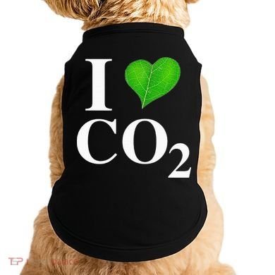 I Love Co2 Carbon Dioxide Climate Change Hoax Global Warming Doggie Tank