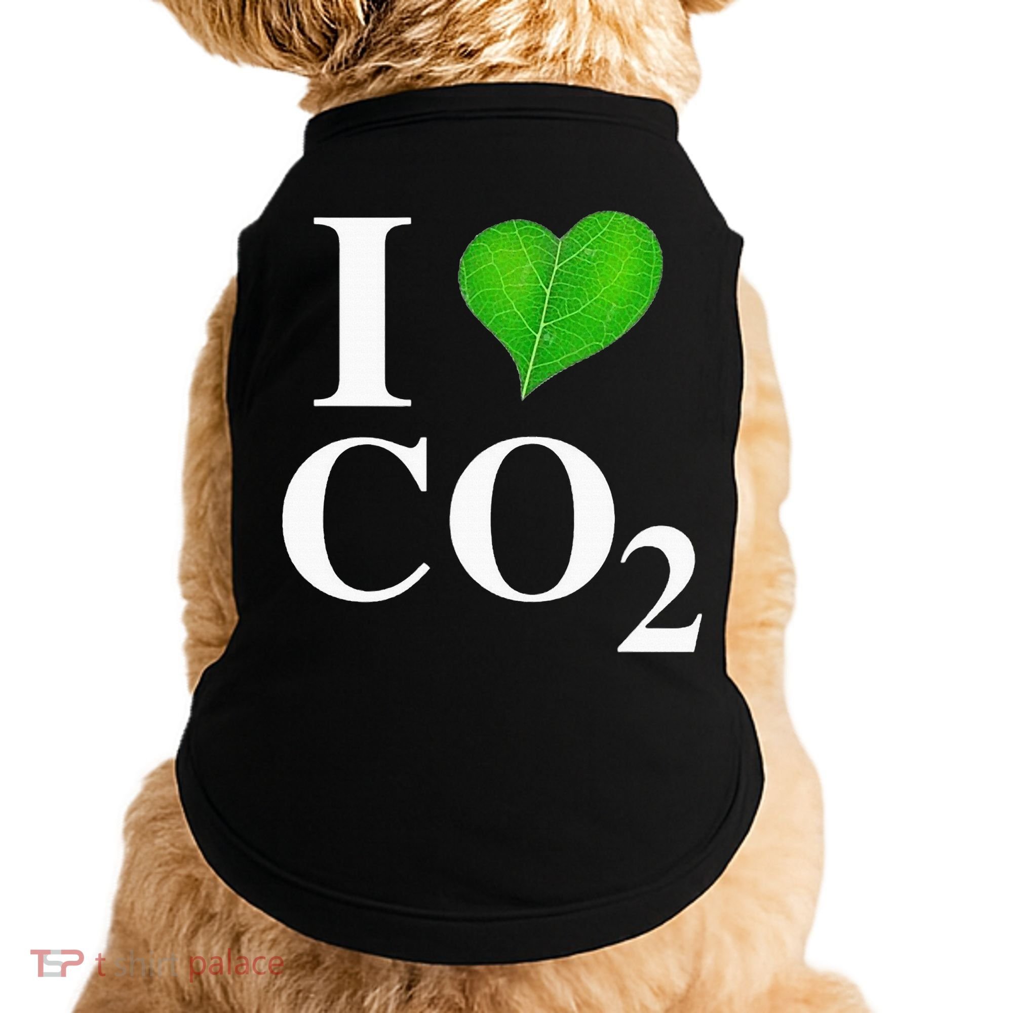 I Love Co2 Carbon Dioxide Climate Change Hoax Global Warming Doggie Tank