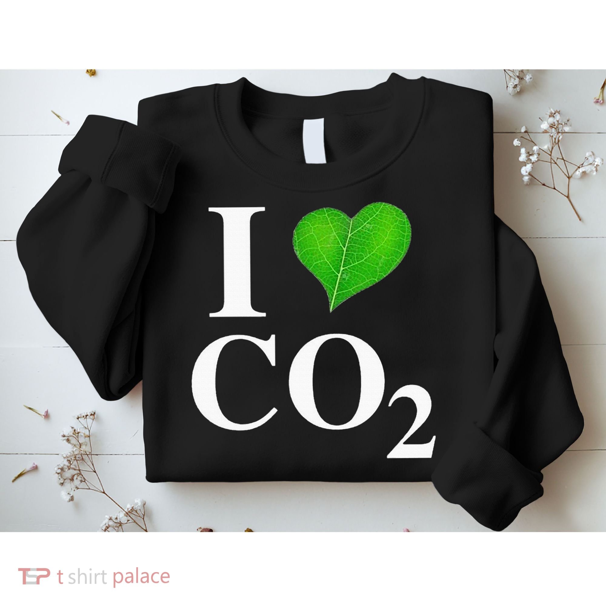 I Love Co2 Carbon Dioxide Climate Change Hoax Global Warming Sweatshirt
