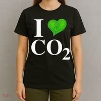 I Love Co2 Carbon Dioxide Climate Change Hoax Global Warming T-Shirt thumb 4