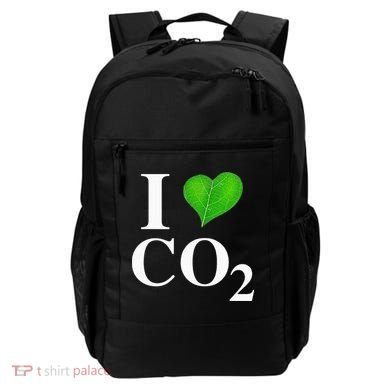 I Love Co2 Carbon Dioxide Climate Change Hoax Global Warming Backpack