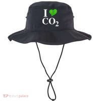 I Love Co2 Carbon Dioxide Climate Change Hoax Global Warming Bucket Hat thumb 0