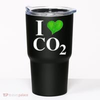 I Love Co2 Carbon Dioxide Climate Change Hoax Global Warming Tumbler thumb 0