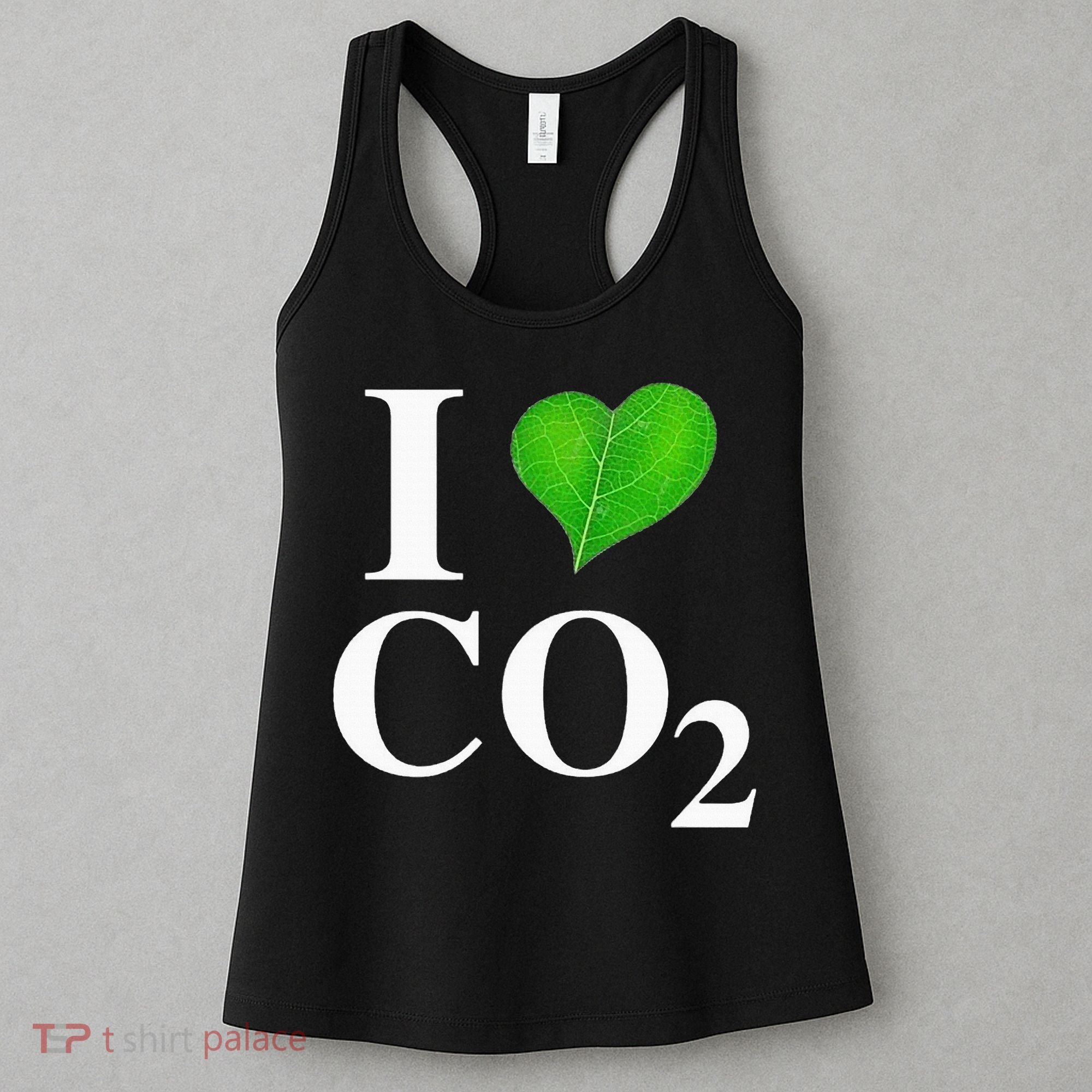 I Love Co2 Carbon Dioxide Climate Change Hoax Global Warming Women's Tank Top