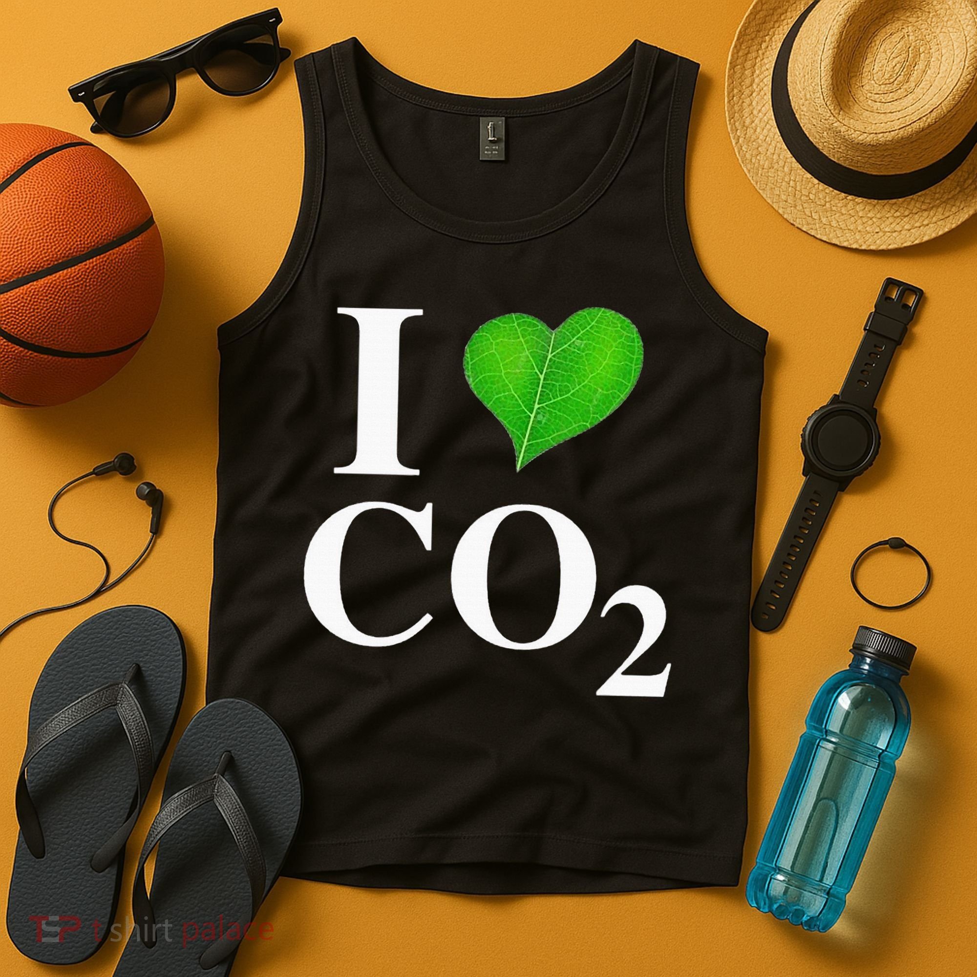 I Love Co2 Carbon Dioxide Climate Change Hoax Global Warming Tank Top