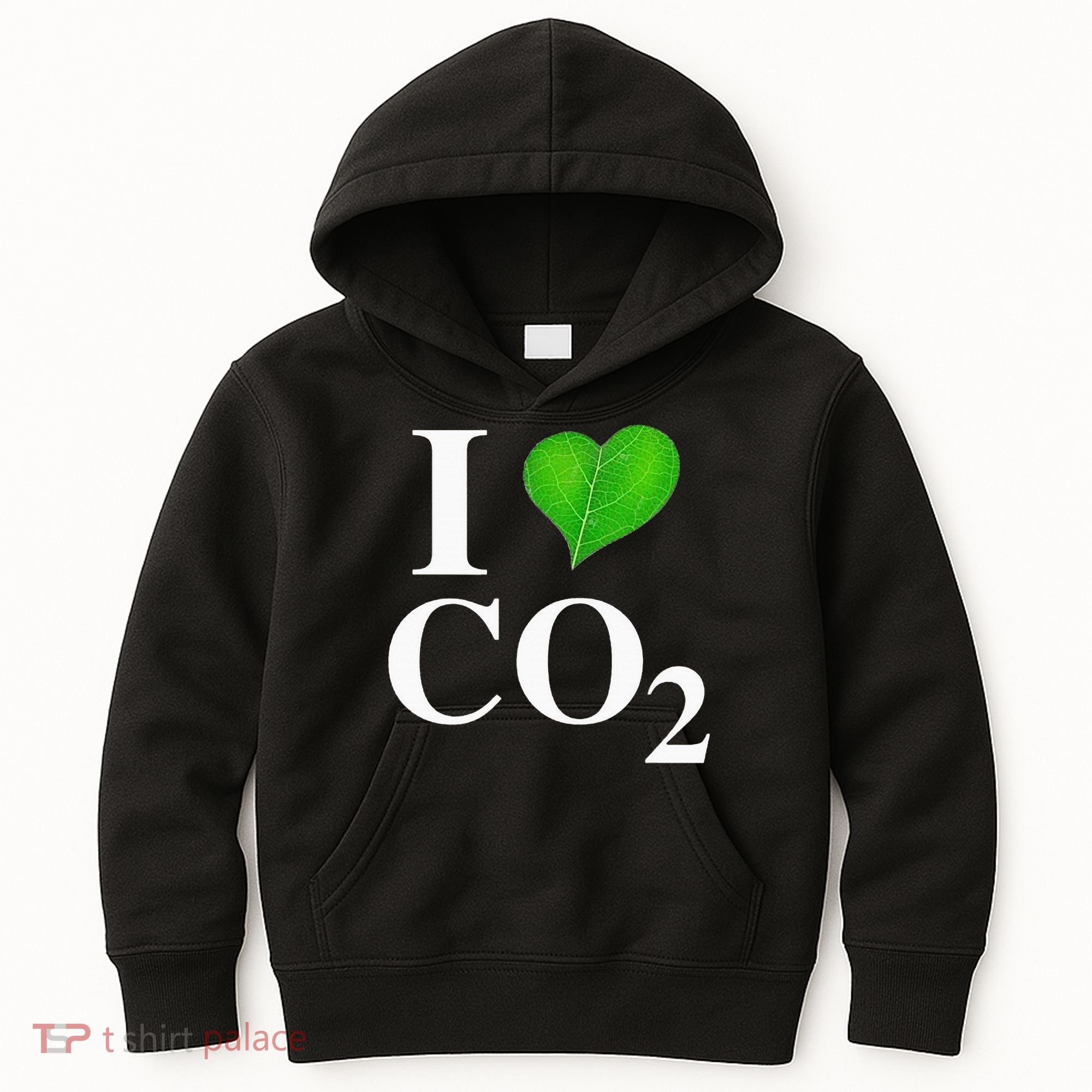 I Love Co2 Carbon Dioxide Climate Change Hoax Global Warming Kids Hoodie
