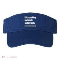 I Like Cooking My Fameaningful Giftmily And My Pets Commas Save Lives Cool Gift Visor thumb 0