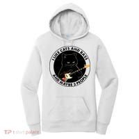 I Like Cats And Bass And Maybe 3 People Bass Guitar Player Women's Hoodie thumb 0