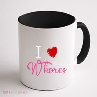 I Love Crack Whores Coffee Mug thumb 1