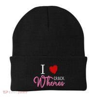 I Love Crack Whores Beanie thumb 0