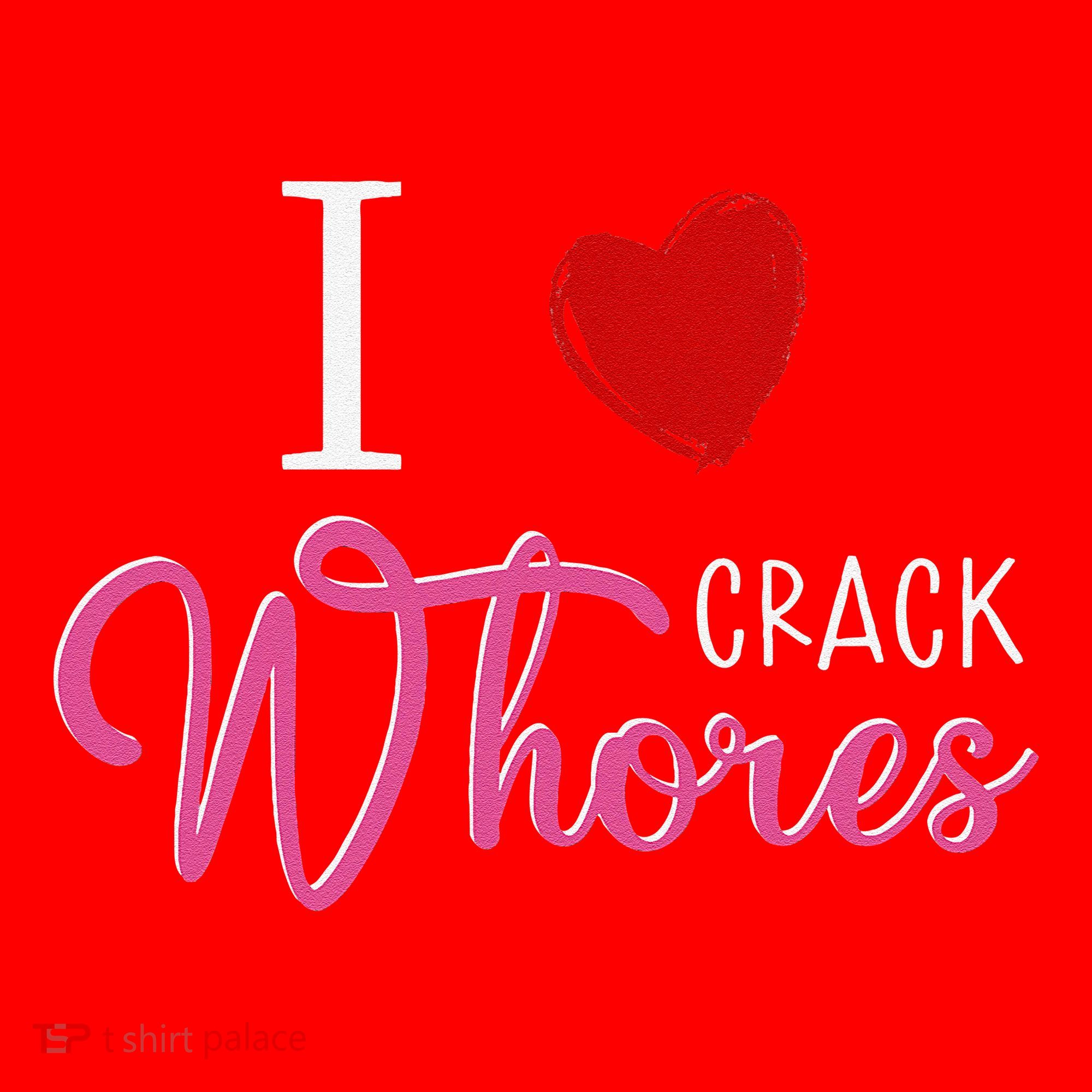 I Love Crack Whores Santa Hat