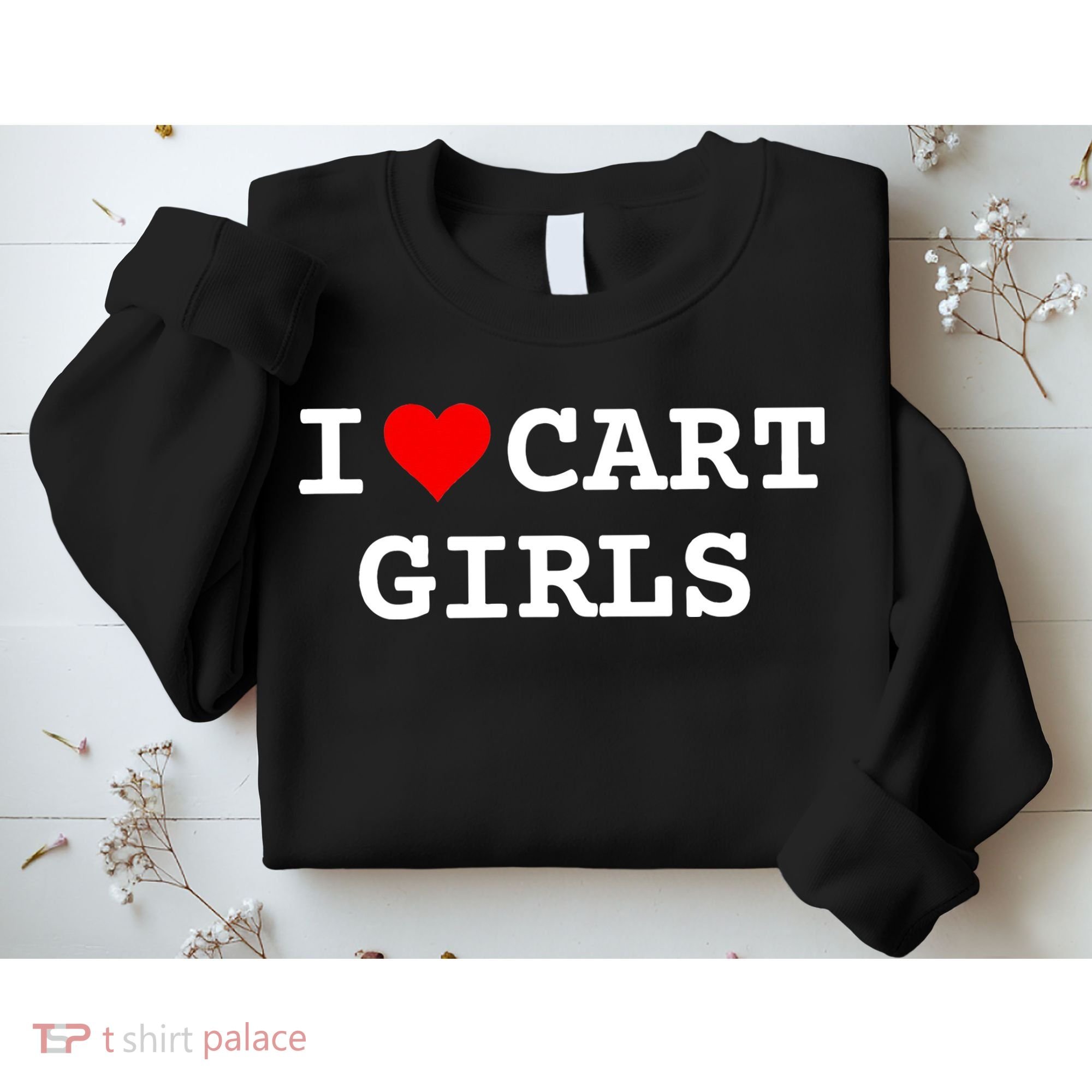 I Love Cart Golf Funny player golf lovers Sweatshirt