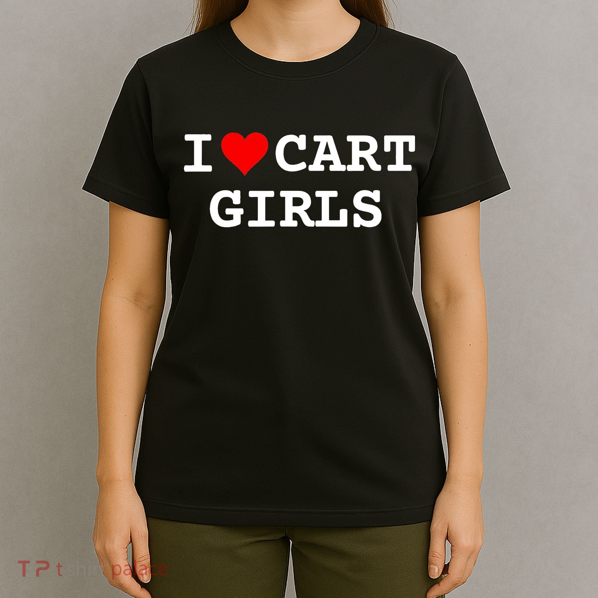 I Love Cart Golf Funny player golf lovers T-Shirt