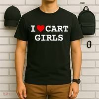 I Love Cart Golf Funny player golf lovers T-Shirt thumb 6