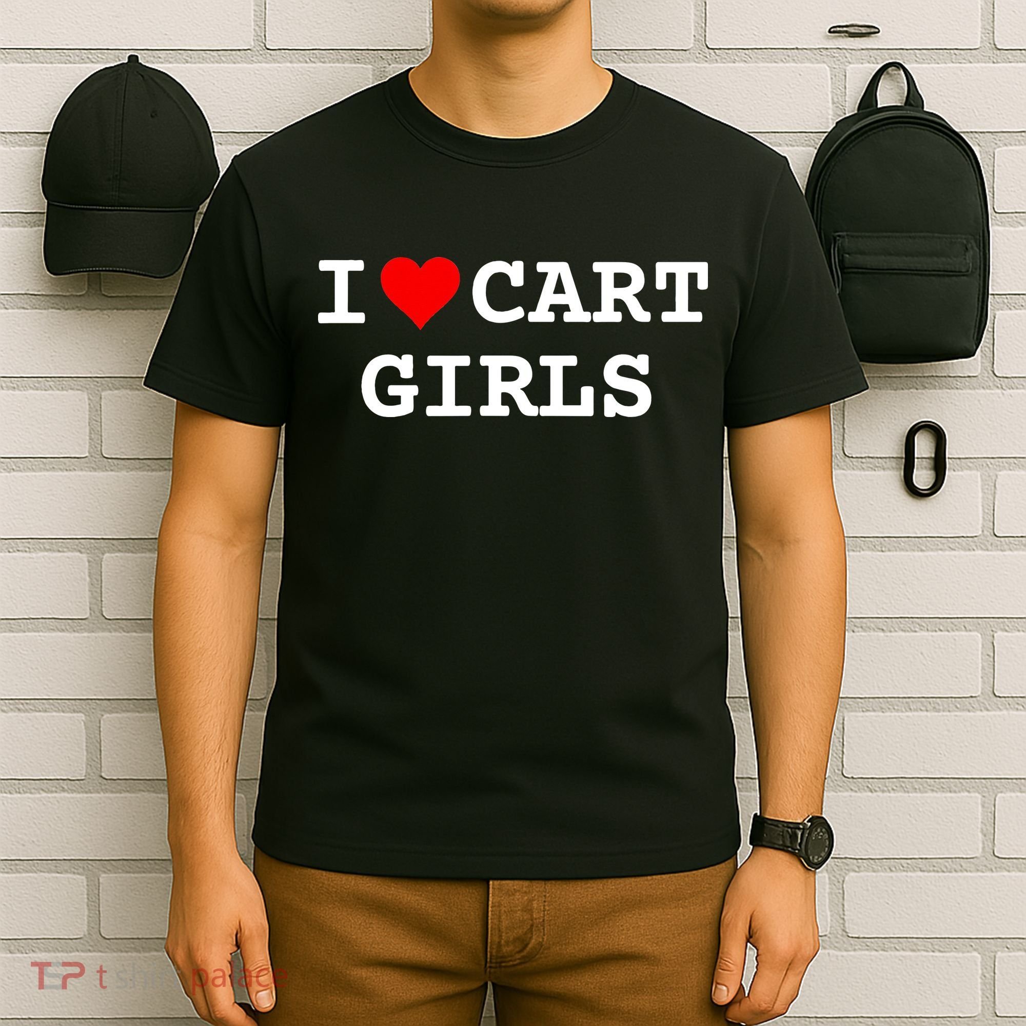 I Love Cart Golf Funny player golf lovers T-Shirt