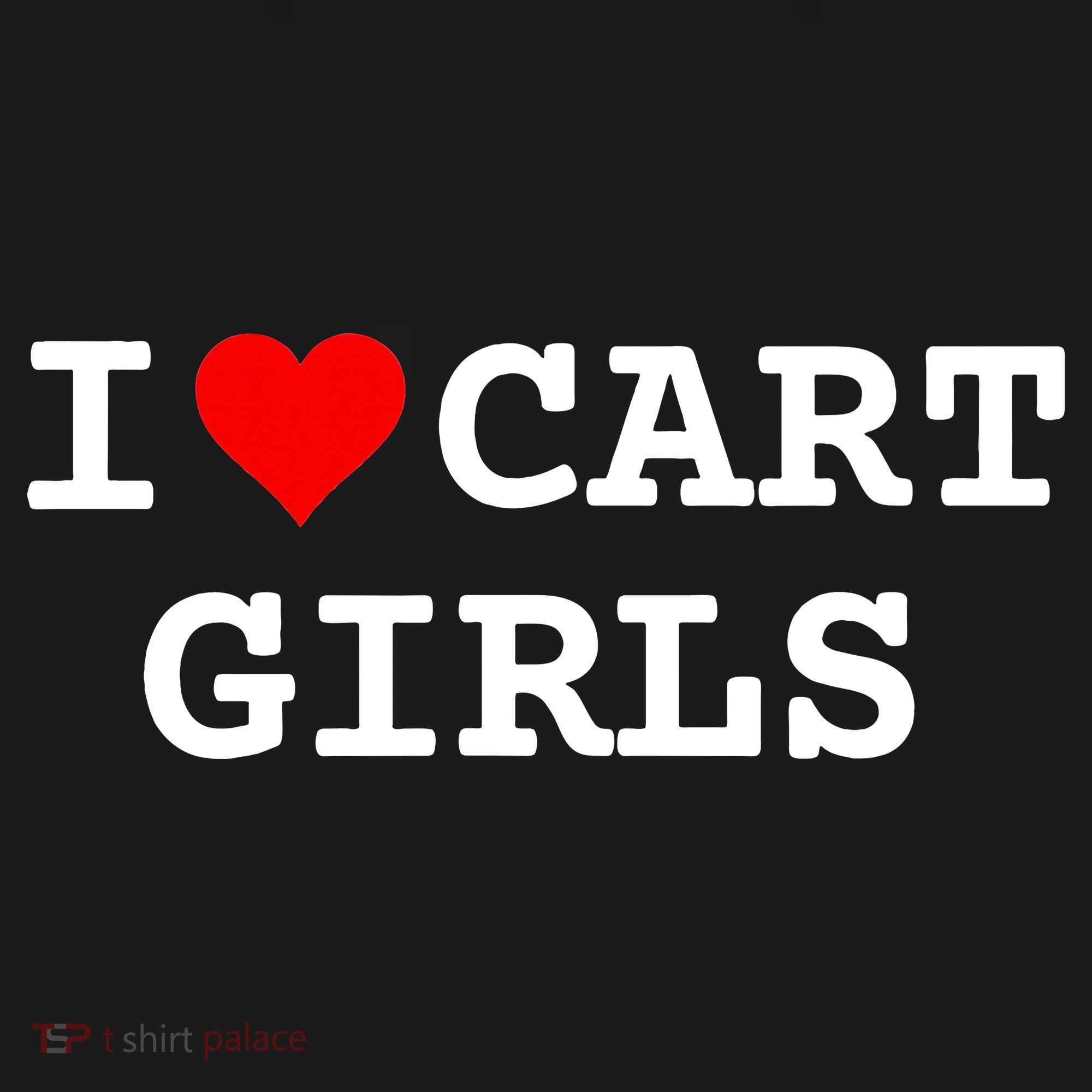 I Love Cart Golf Funny player golf lovers T-Shirt