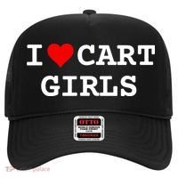 I Love Cart Golf Funny player golf lovers Hat thumb 0