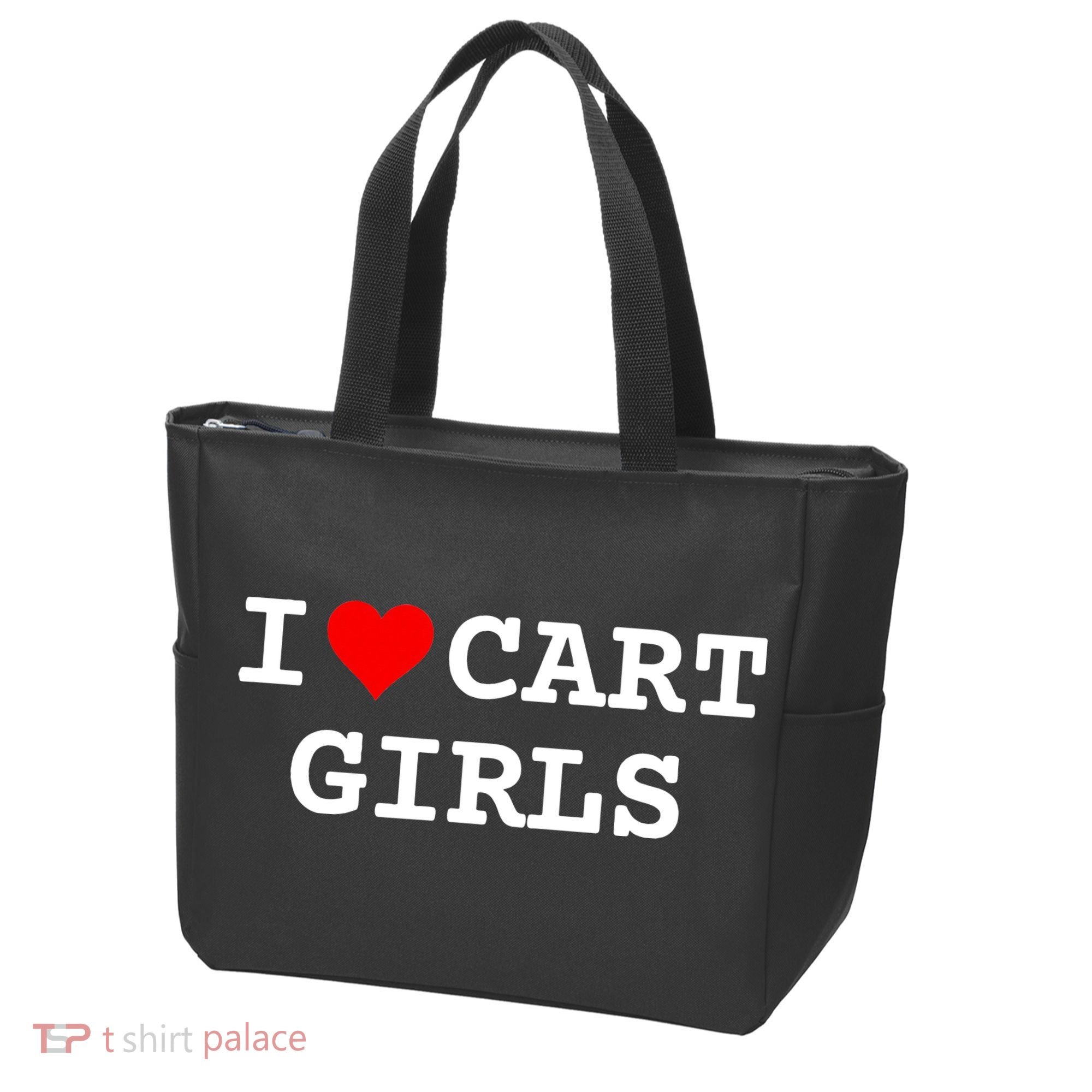 I Love Cart Golf Funny player golf lovers Tote Bag