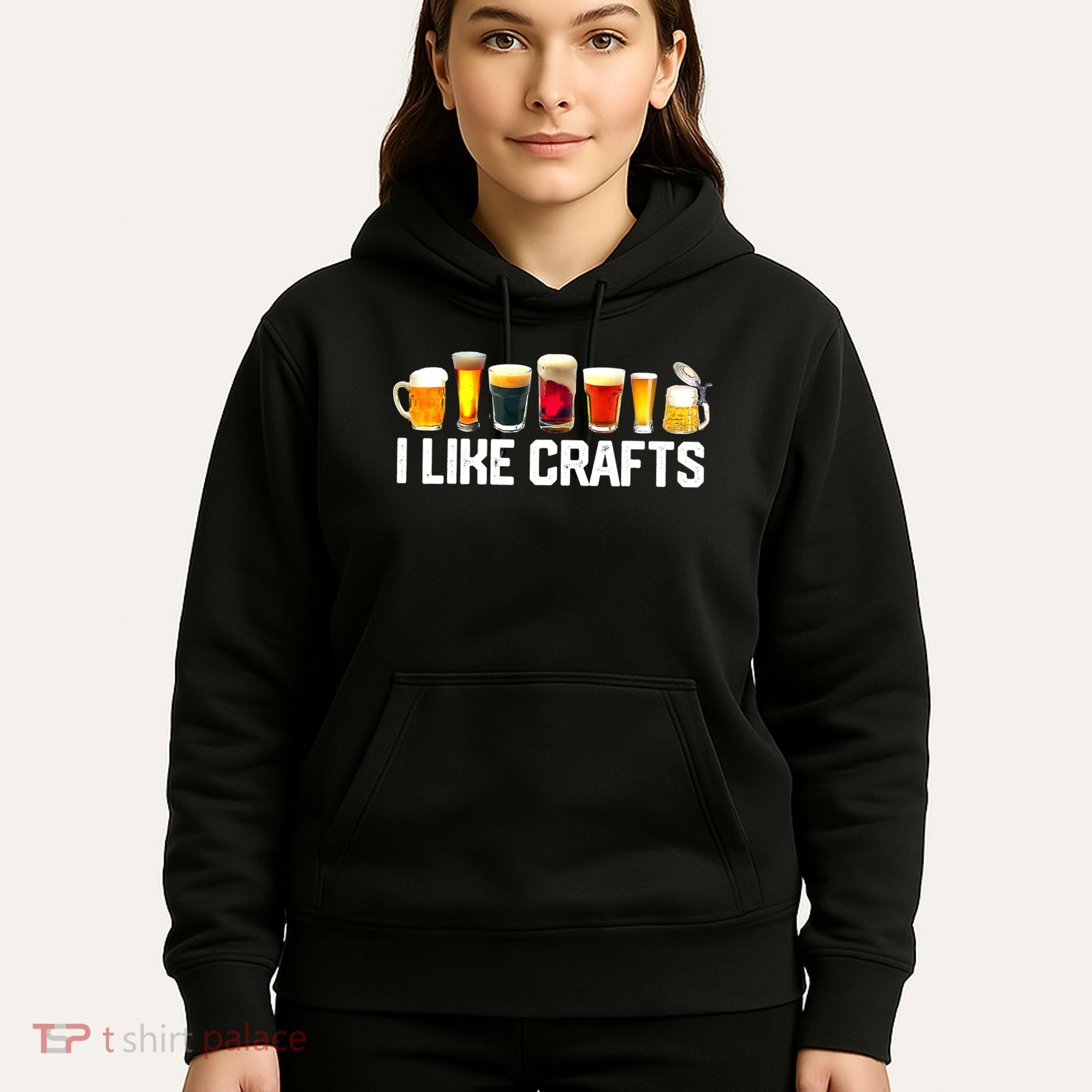 I Like Craft Beer Microbrew Hops Funny Dad M.e.n Hoodie
