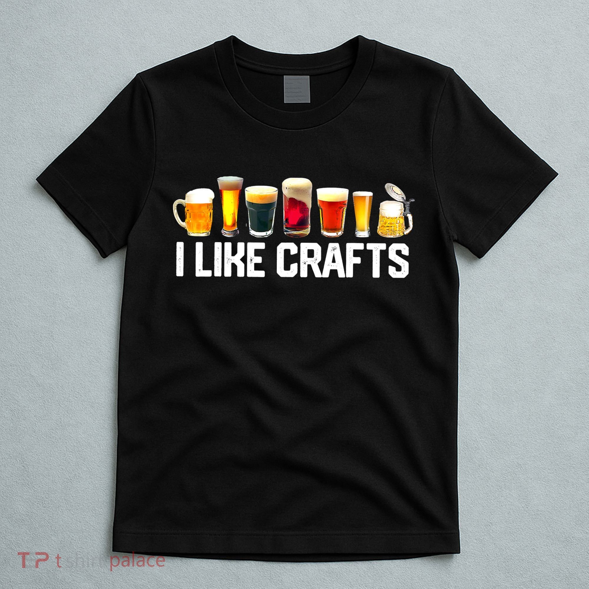 I Like Craft Beer Microbrew Hops Funny Dad M.e.n T-Shirt