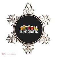 I Like Craft Beer Microbrew Hops Funny Dad M.e.n Ornament thumb 0