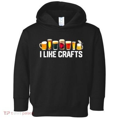 I Like Craft Beer Microbrew Hops Funny Dad M.e.n Toddler Hoodie