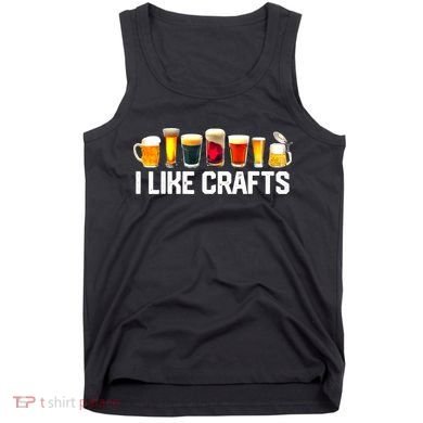 I Like Craft Beer Microbrew Hops Funny Dad M.e.n Tank Top