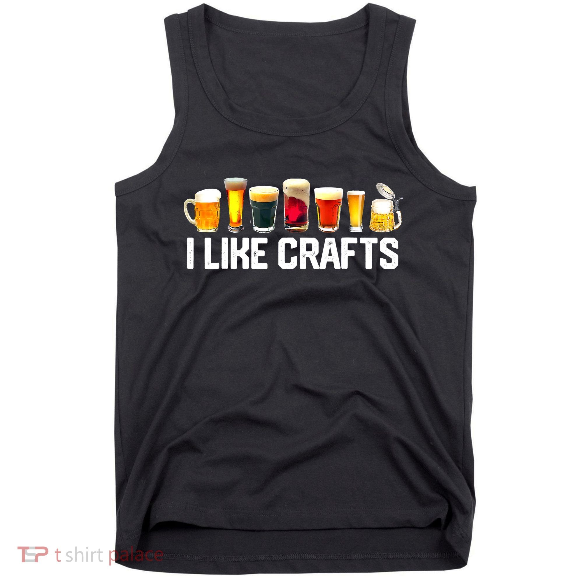 I Like Craft Beer Microbrew Hops Funny Dad M.e.n Tank Top