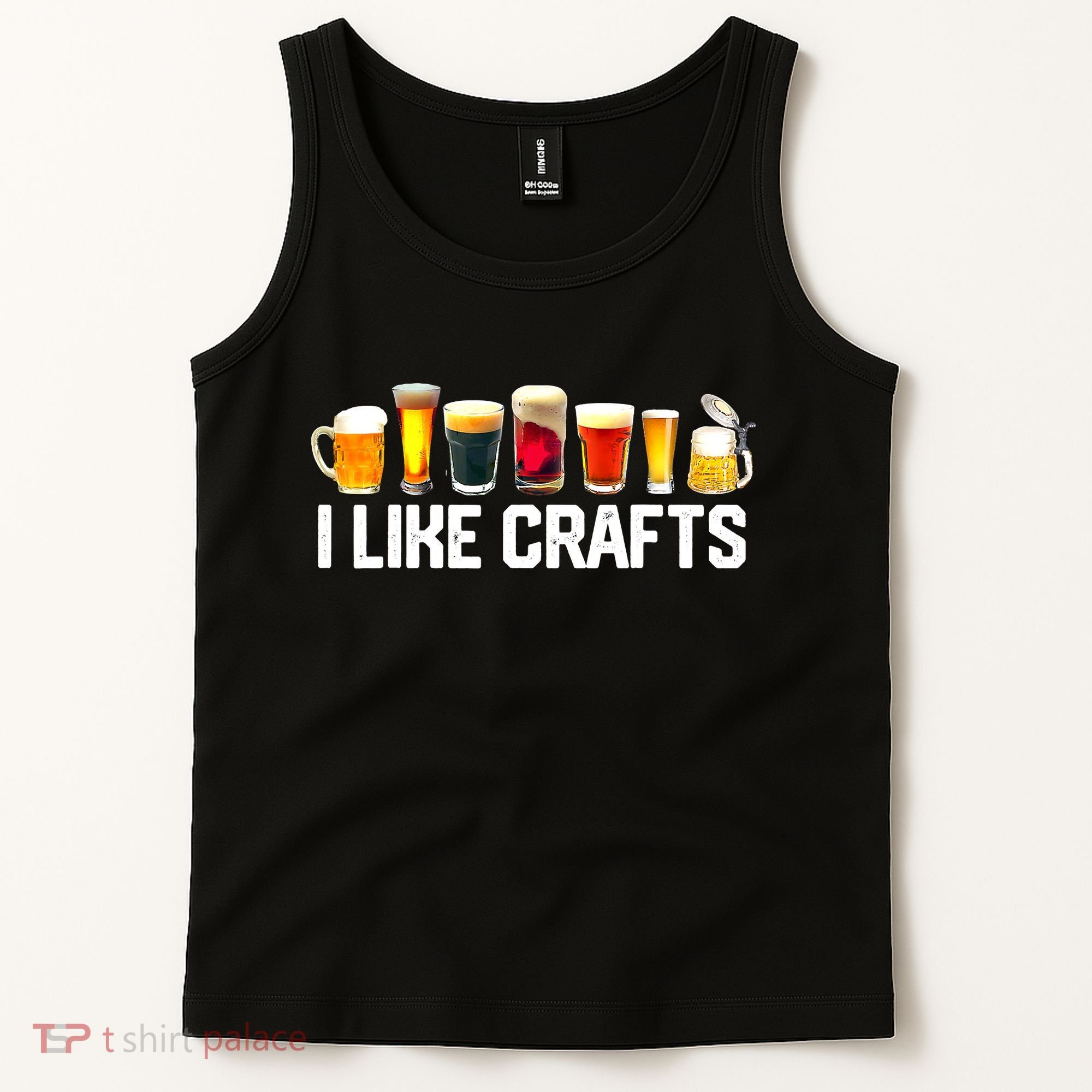 I Like Craft Beer Microbrew Hops Funny Dad M.e.n Tank Top