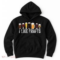 I Like Crafts Beer Brewer Home Brewing Making Drinking Dad Hoodie thumb 0