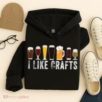 I Like Crafts Beer Brewer Home Brewing Making Drinking Dad Hoodie thumb 4