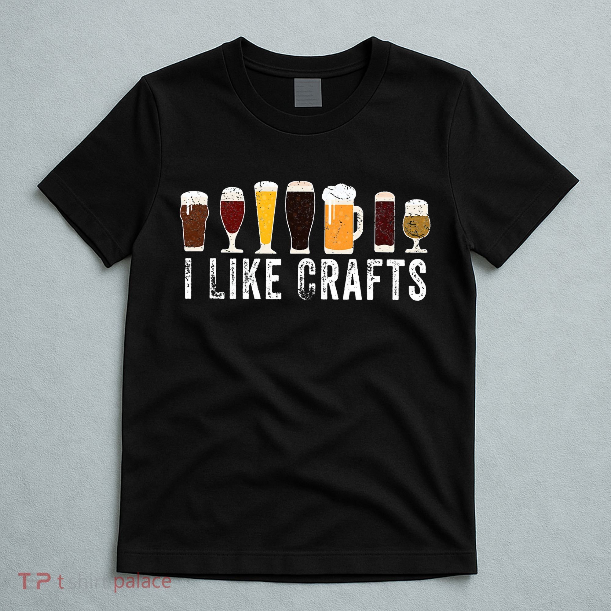 I Like Crafts Beer Brewer Home Brewing Making Drinking Dad T-Shirt