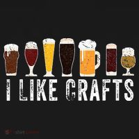 I Like Crafts Beer Brewer Home Brewing Making Drinking Dad T-Shirt thumb 7