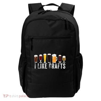 I Like Crafts Beer Brewer Home Brewing Making Drinking Dad Backpack