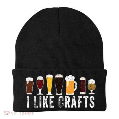 I Like Crafts Beer Brewer Home Brewing Making Drinking Dad Beanie