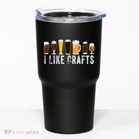 I Like Crafts Beer Brewer Home Brewing Making Drinking Dad Tumbler thumb 0