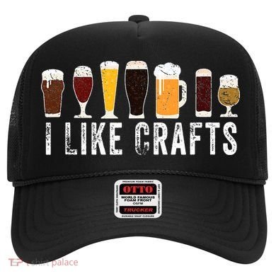 I Like Crafts Beer Brewer Home Brewing Making Drinking Dad Hat