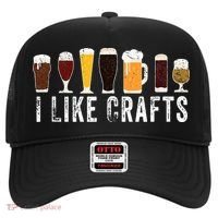 I Like Crafts Beer Brewer Home Brewing Making Drinking Dad Hat thumb 0