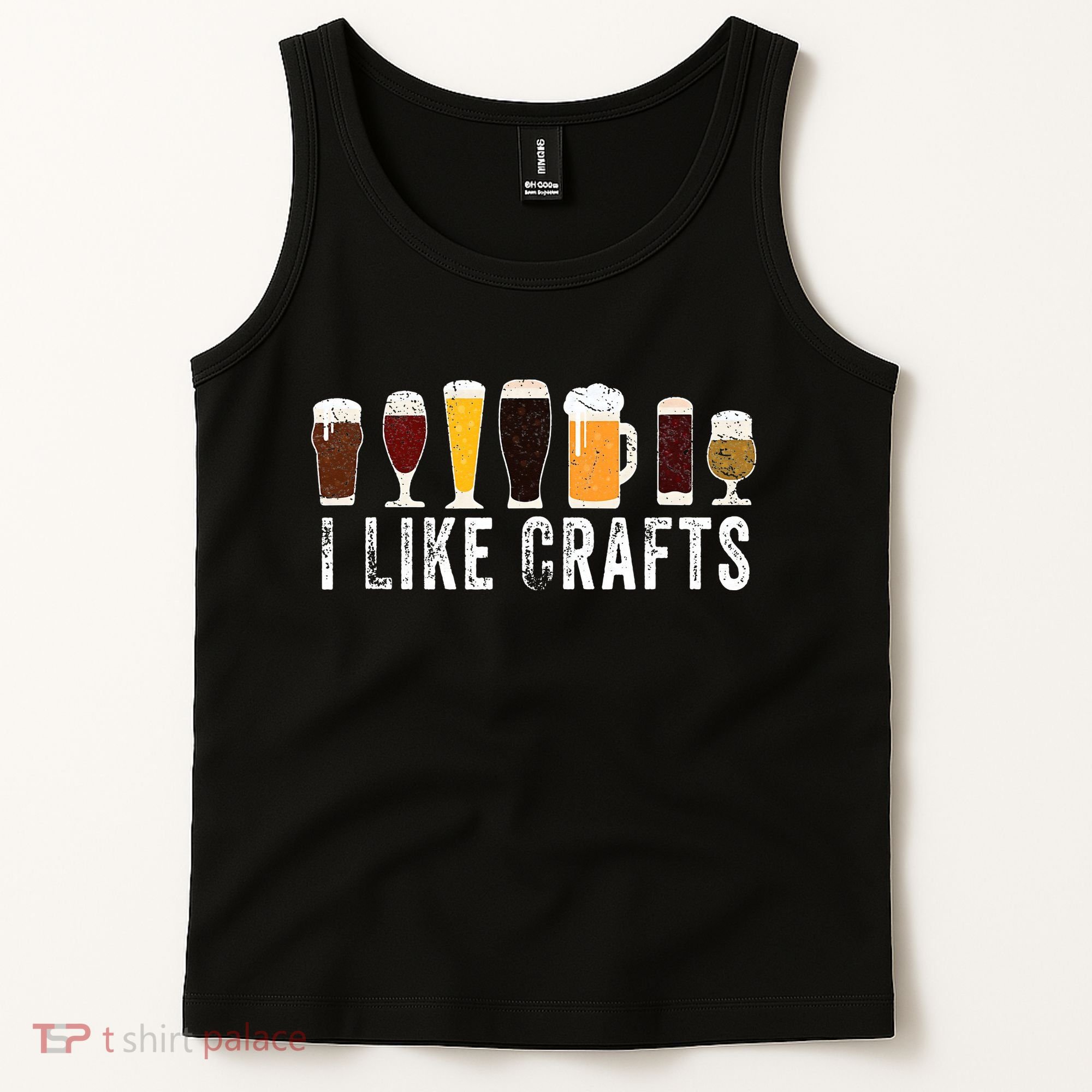 I Like Crafts Beer Brewer Home Brewing Making Drinking Dad Tank Top
