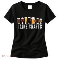 I Like Crafts Beer Brewer Home Brewing Making Drinking Dad Women's T-Shirt thumb 0