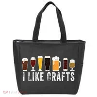 I Like Crafts Beer Brewer Home Brewing Making Drinking Dad Tote Bag thumb 0