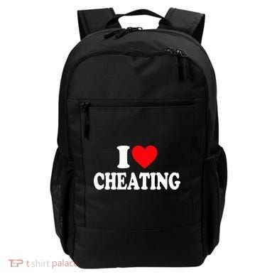 I Love Cheating I Heart Cheating Backpack