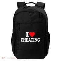 I Love Cheating I Heart Cheating Backpack thumb 0