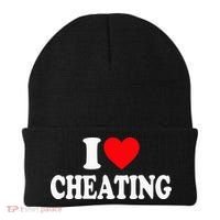 I Love Cheating I Heart Cheating Beanie thumb 0