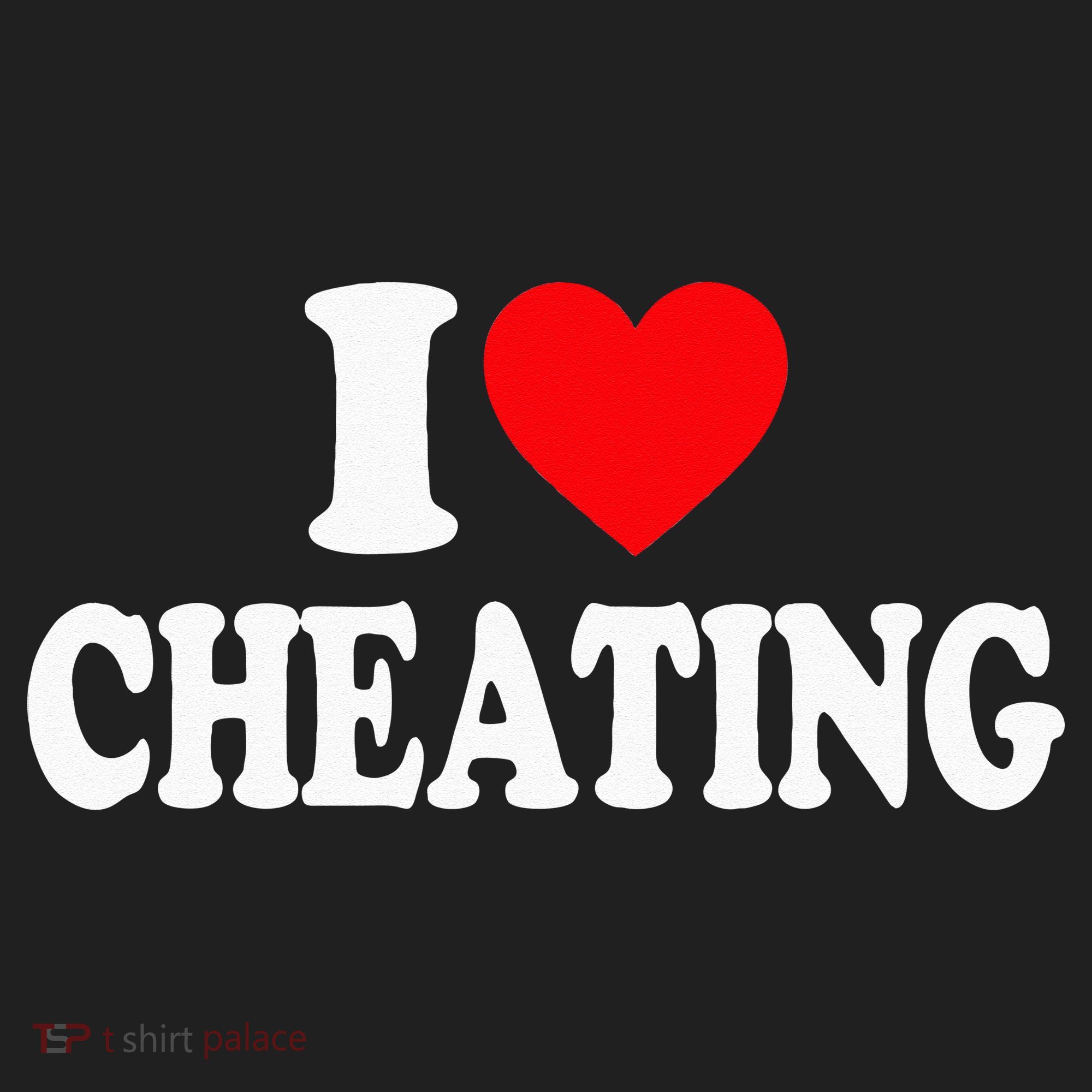 I Love Cheating I Heart Cheating Hat