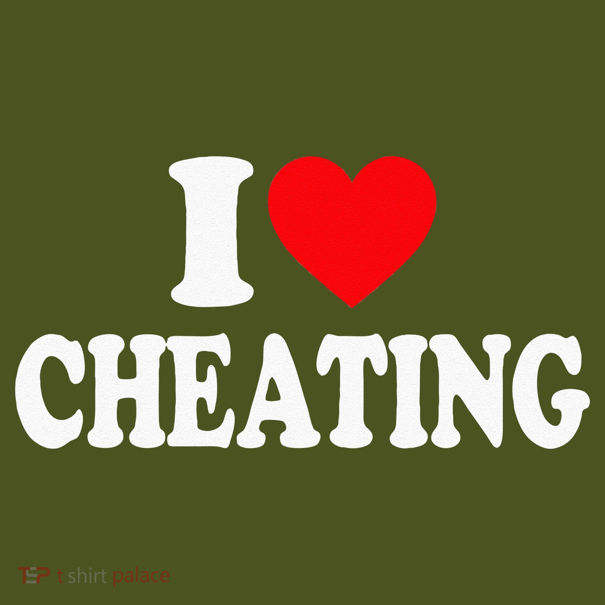 I Love Cheating I Heart Cheating The Baniff Cuffed Pom Beanie