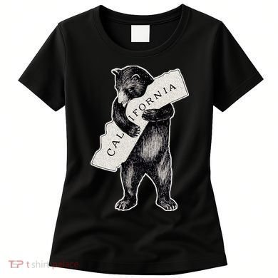 I Love California Artretro Vintage Cali Pride Bear Women's T-Shirt