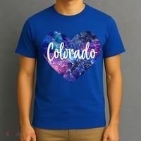 I Love Colorado Usa Funny Gift T-Shirt thumb 3