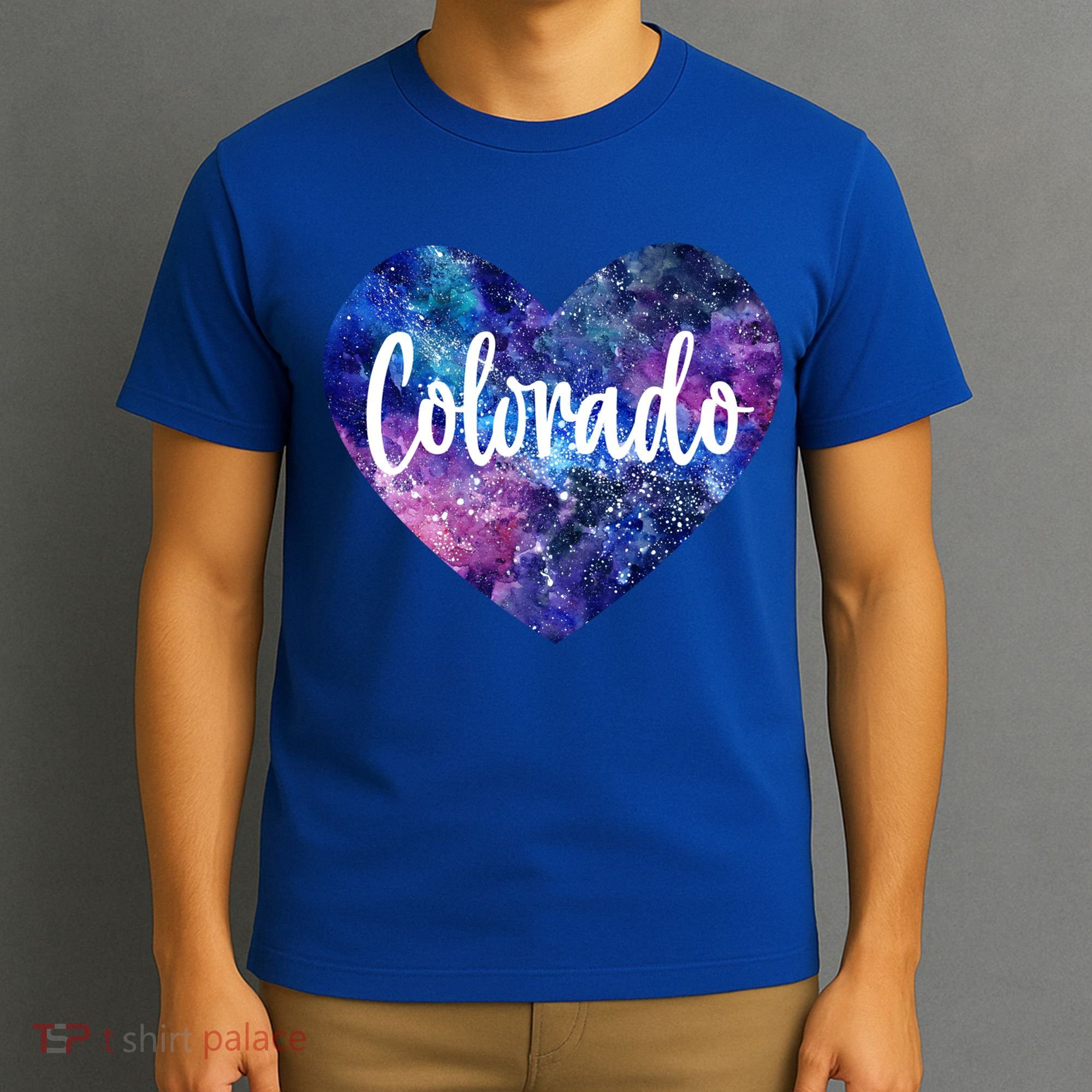 I Love Colorado Usa Funny Gift T-Shirt